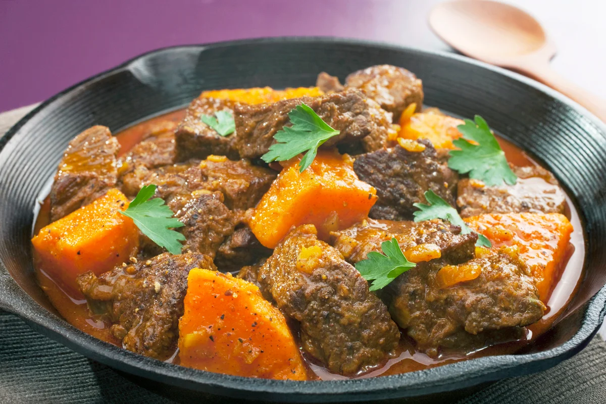 Beef Stew With Sweet Potatoes