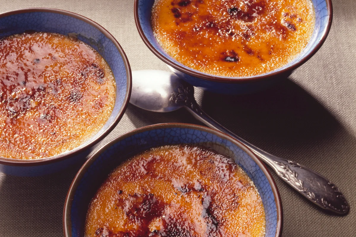 Pumpkin and vanilla Creme brulée