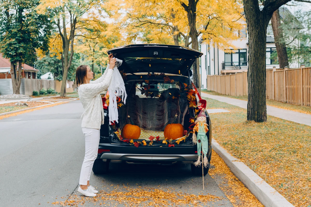 Trick Or Trunk in Halloween