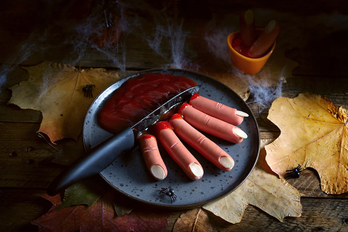 Sausage Halloween Party Food