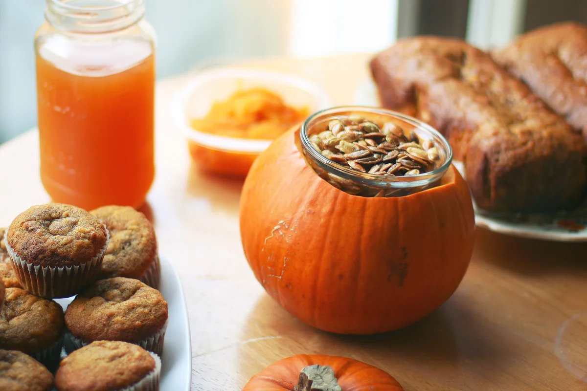 Roasted pumpkin seeds