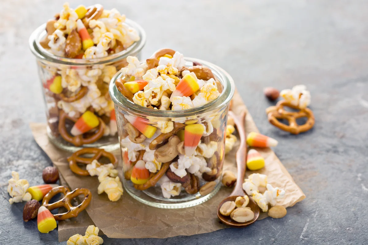 Halloween trail mix