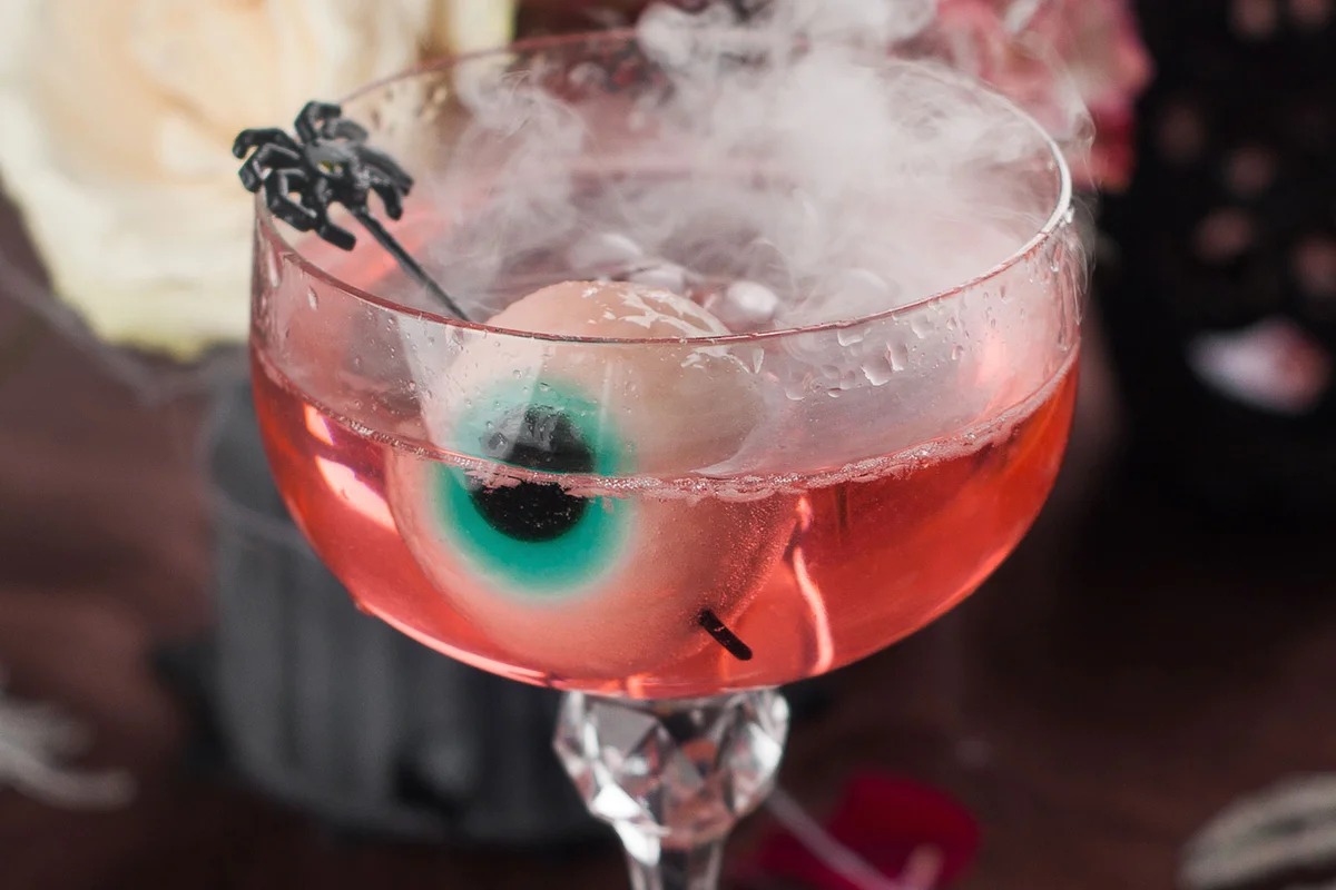 The Undertakers Martini Halloween cocktail