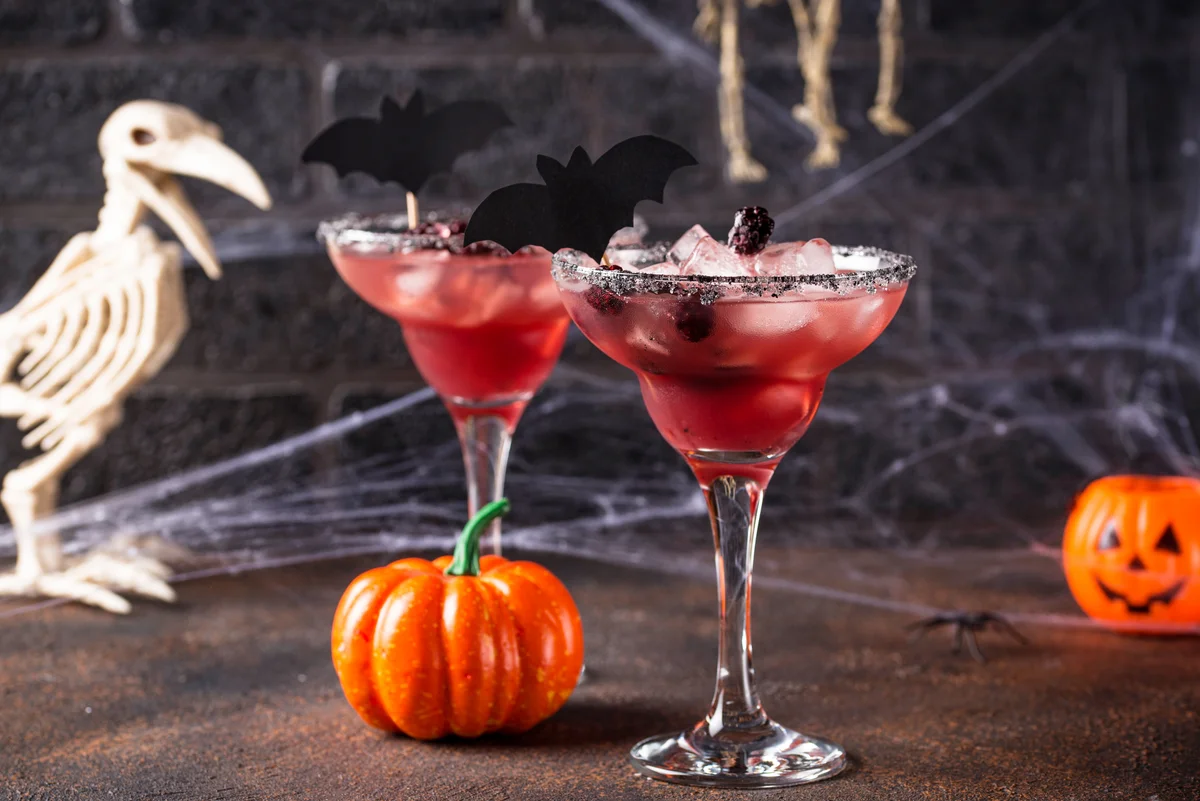 Dead Man's Kiss Halloween cocktail