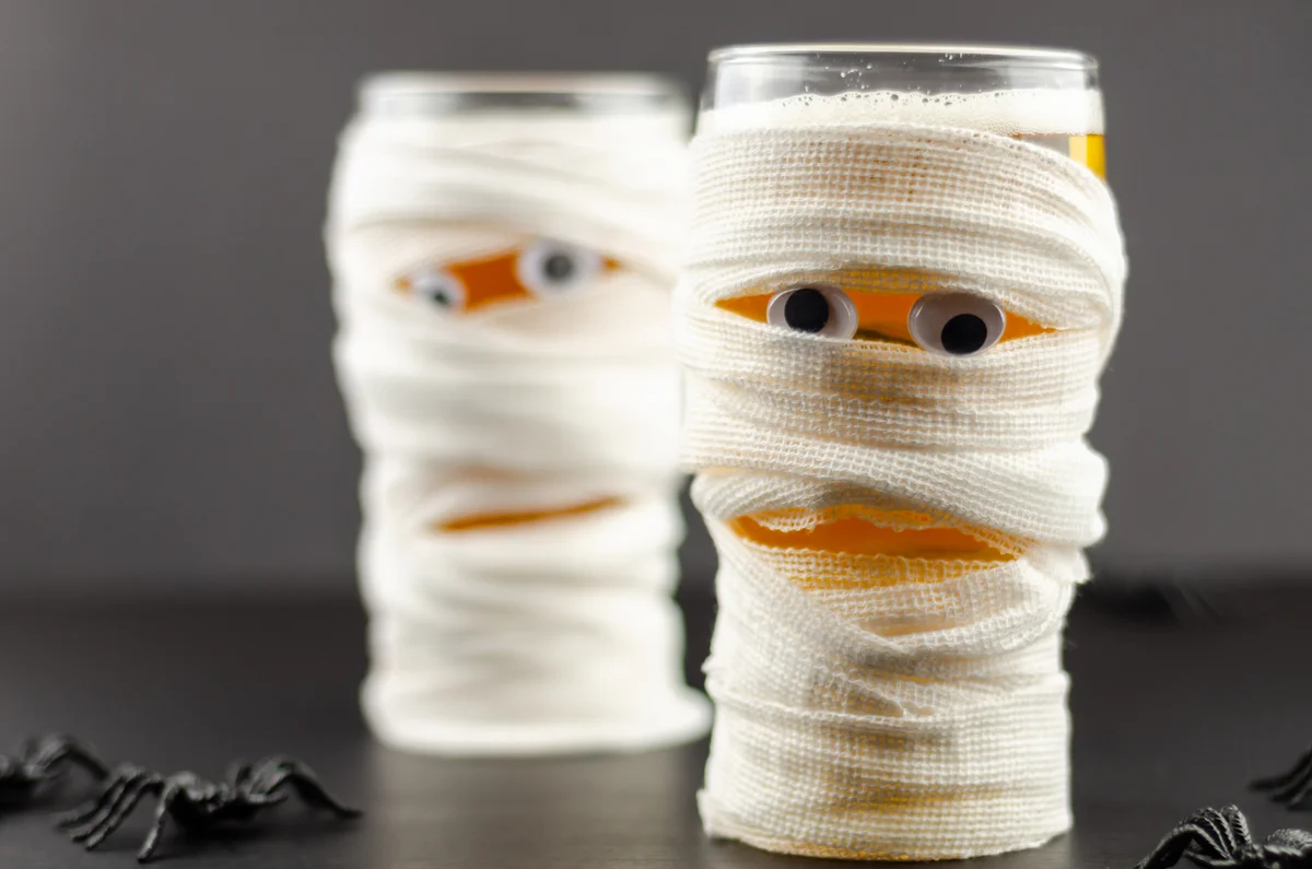 Mummy Trapped Halloween cocktail