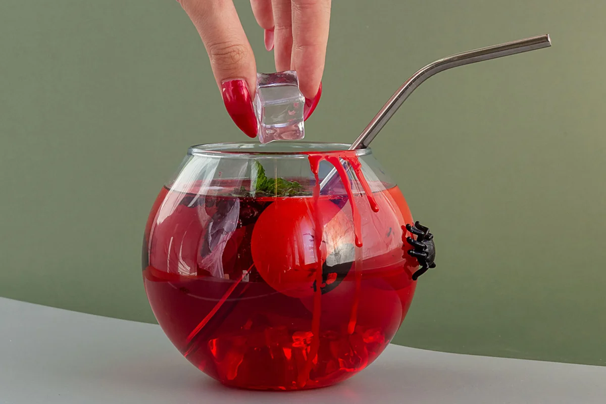 Nancy Thompson's Nightmares Halloween cocktail