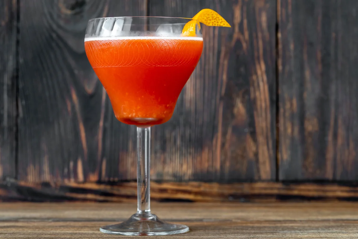 Blood and Sand easy Halloween cocktail