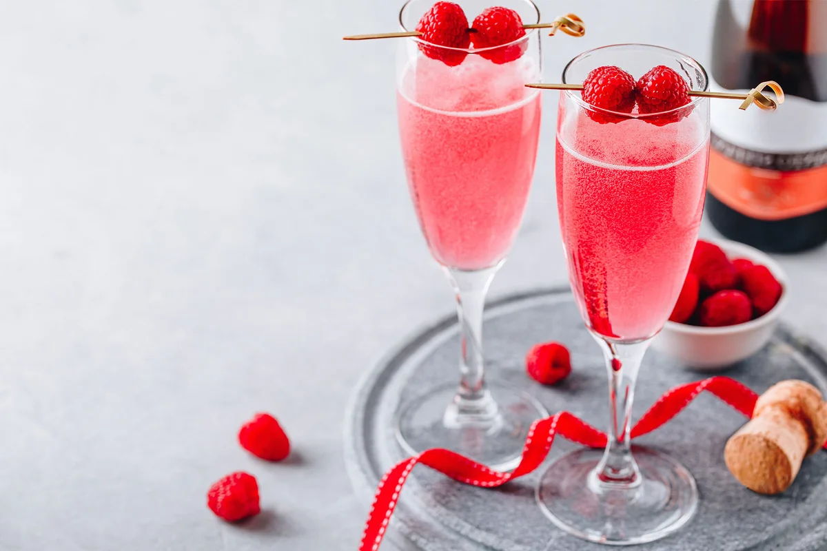 Perrons Prosecco easy Halloween cocktail