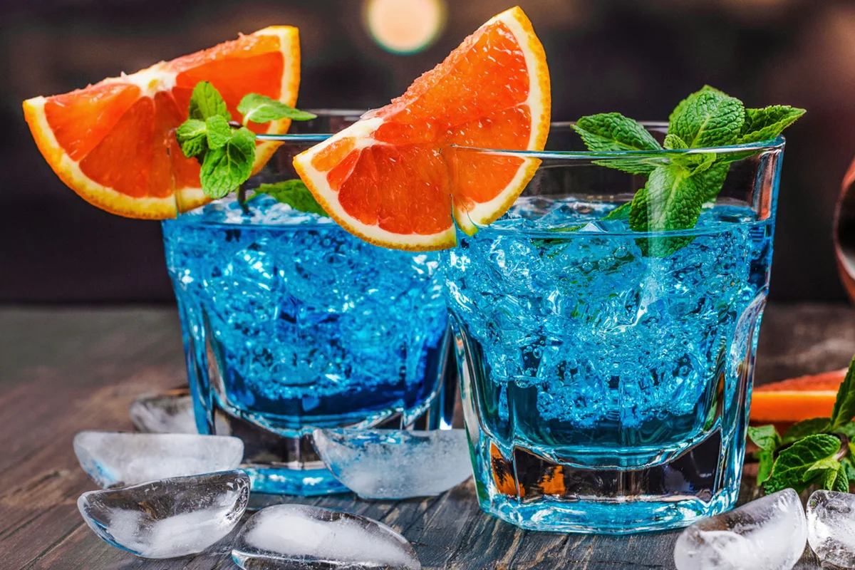 Icy Touch Halloween cocktail