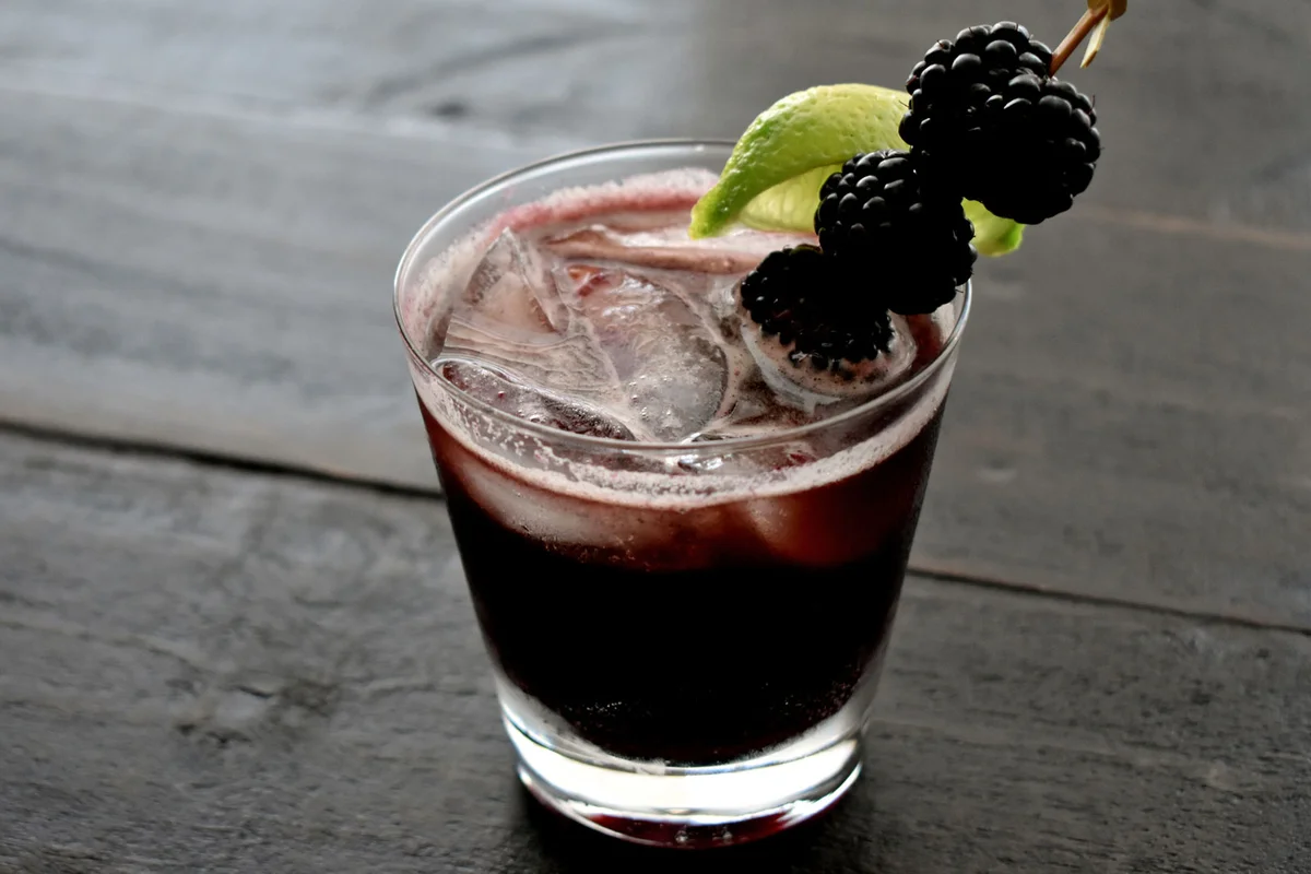 Black Magic easy Halloween cocktail