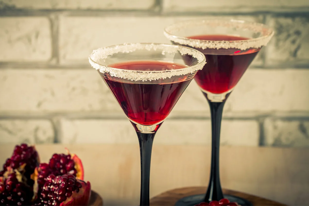 Dragons Blood easy Halloween cocktail