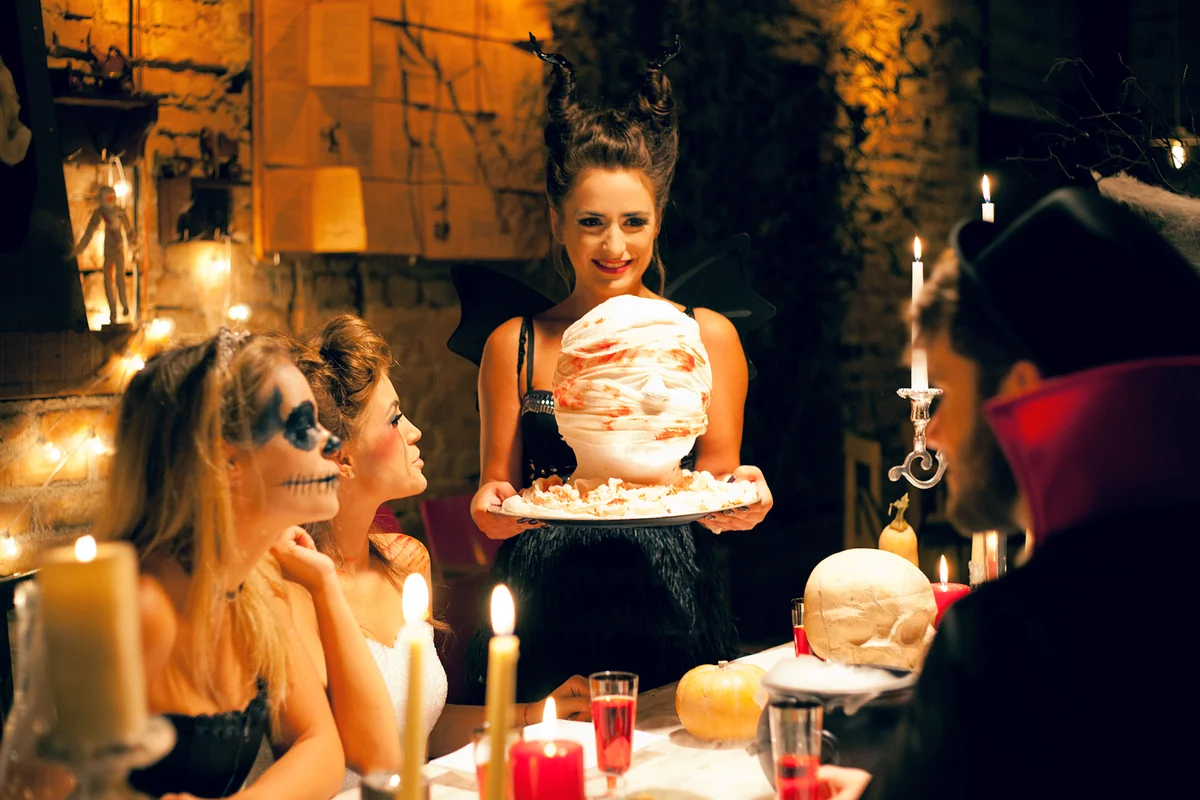 Amazing meal for Halloween dinner