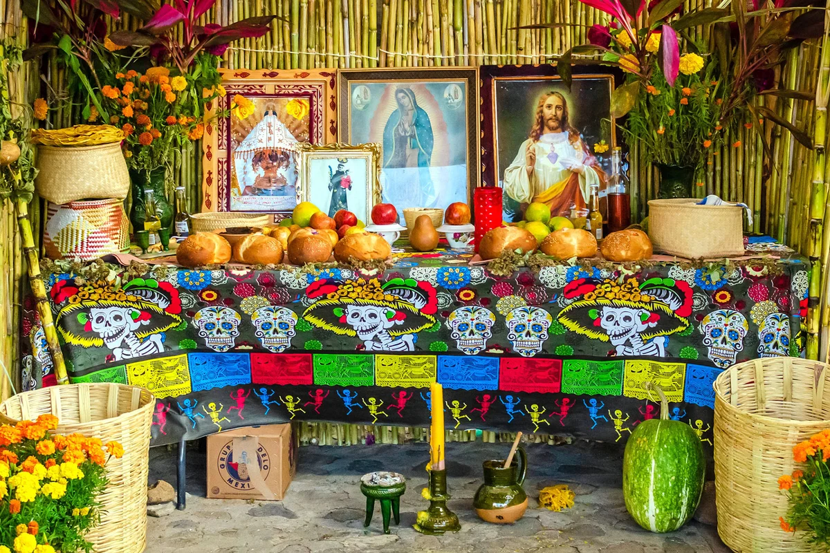 Day of the Dead Alter in Mexico