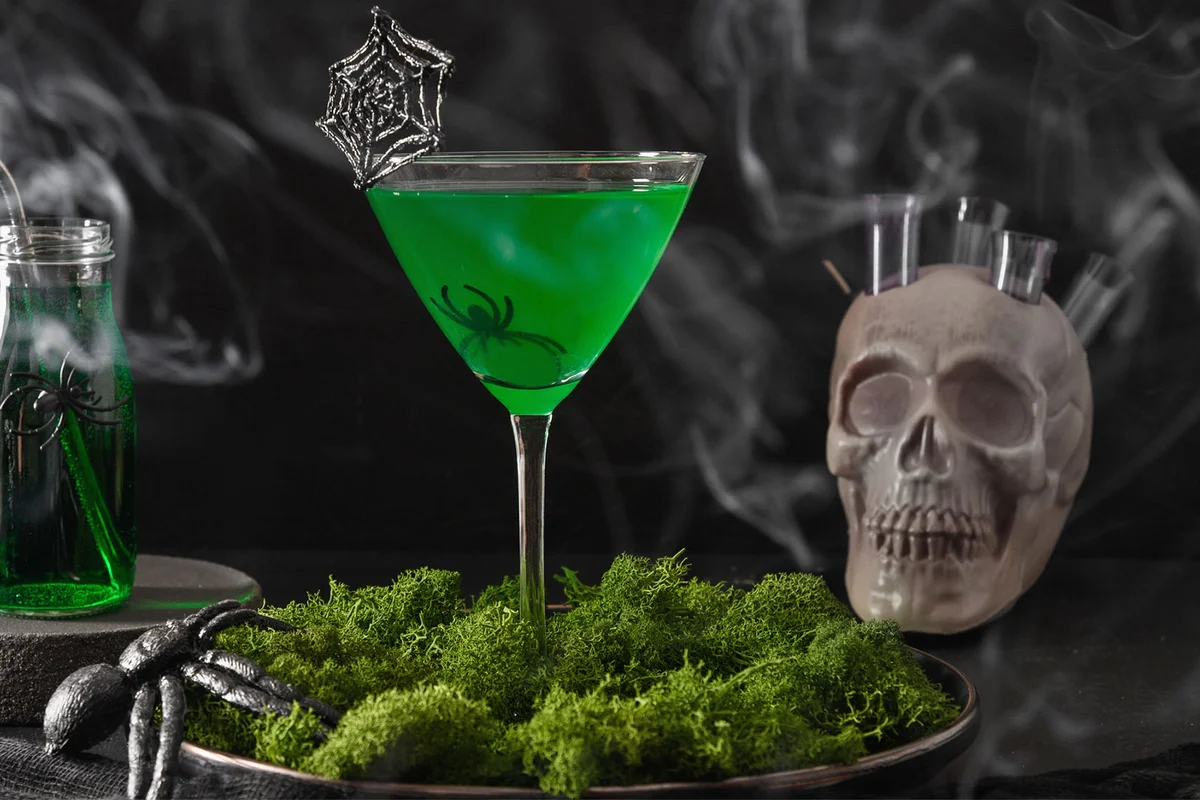Halloween vodka cocktails
