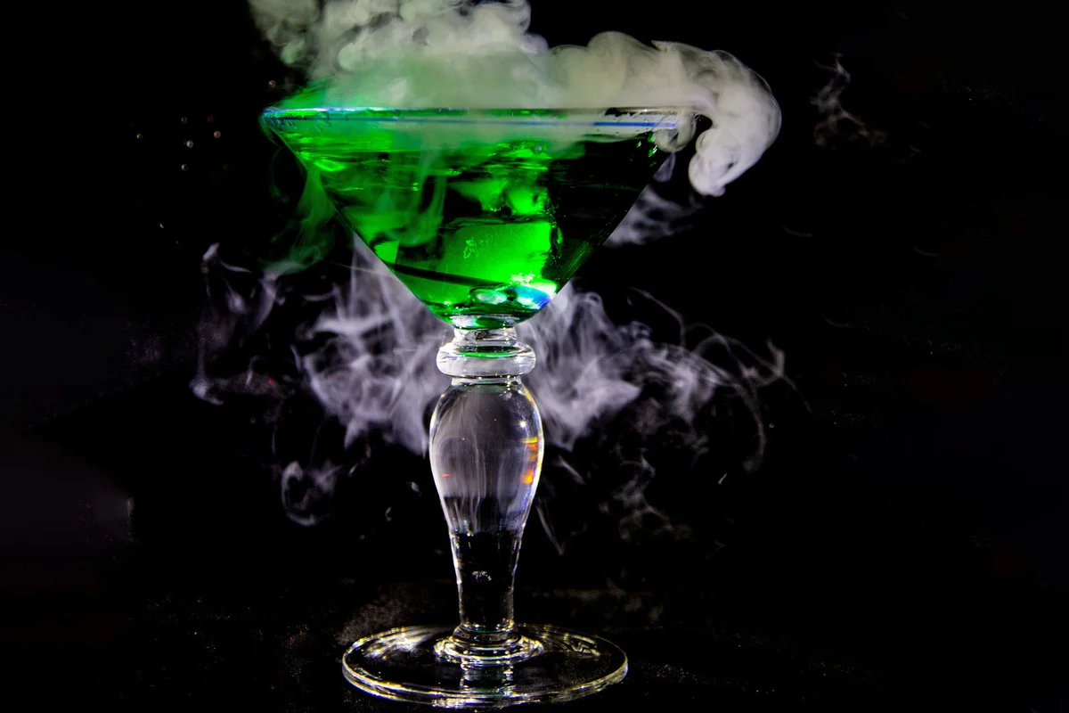 Ghostbusters vodka Halloween cocktail