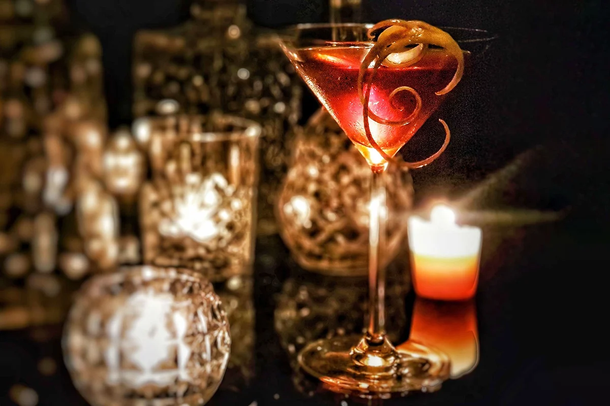 Red Rum Halloween vodka daiquiri cocktail
