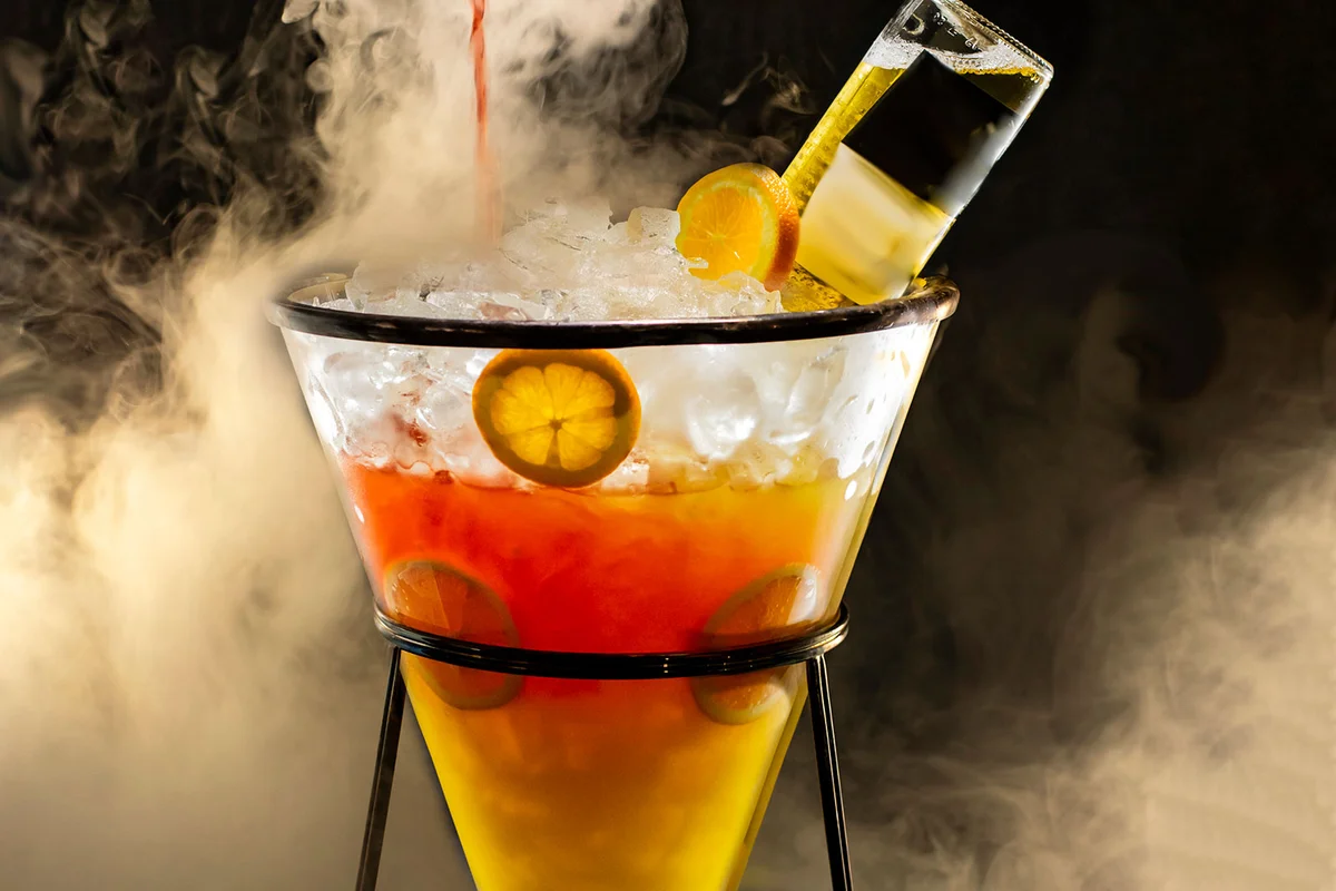Candyman's Punch Halloween vodka cocktail
