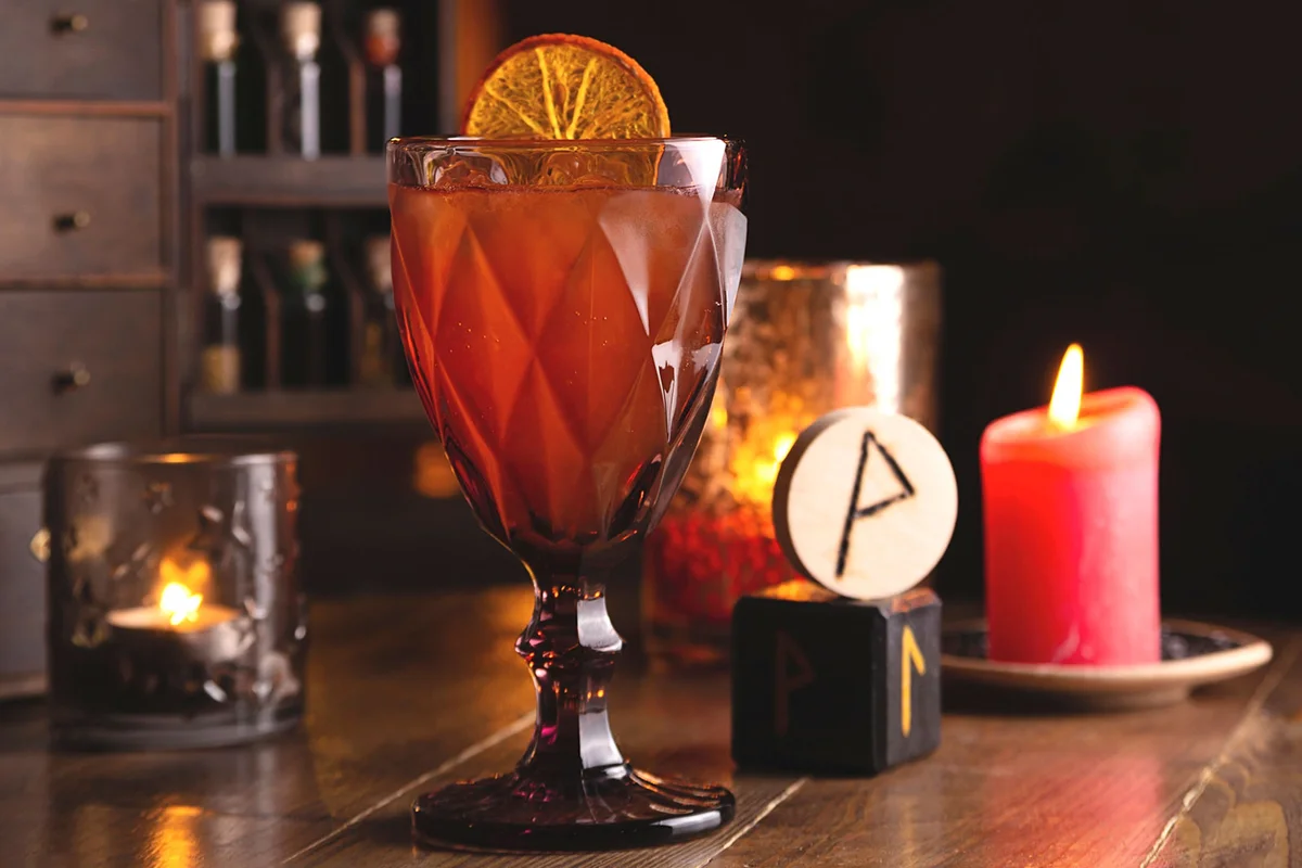 Carrie's Revenge Halloween vodka cocktail