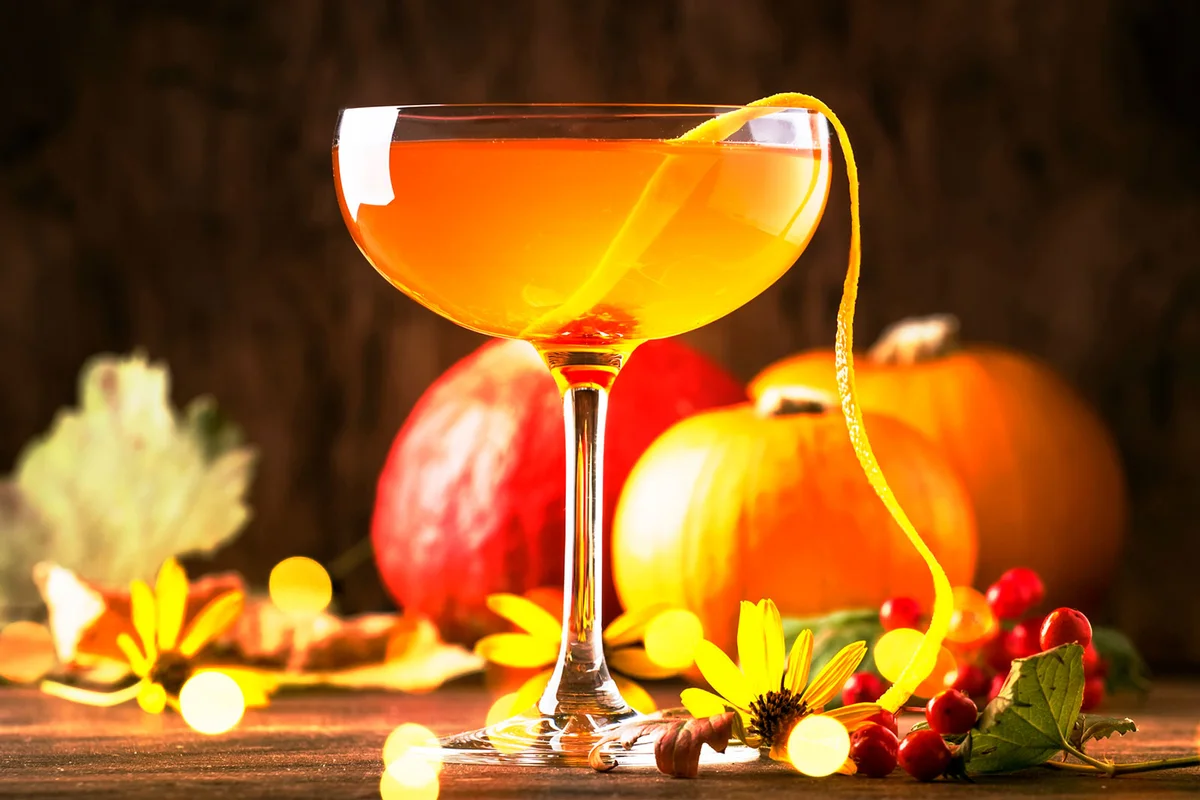 Satan's Whiskers No.2 Halloween vodka cocktail
