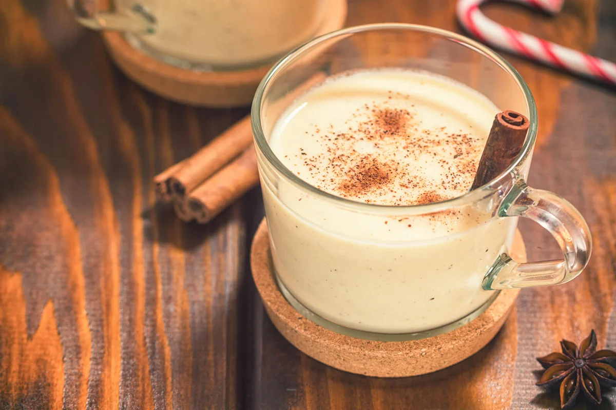 Eggnog with Cinnamon