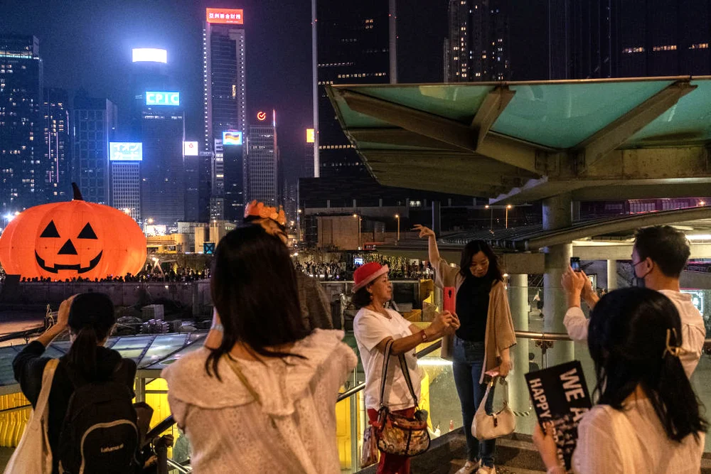 Halloween in Wan Chai