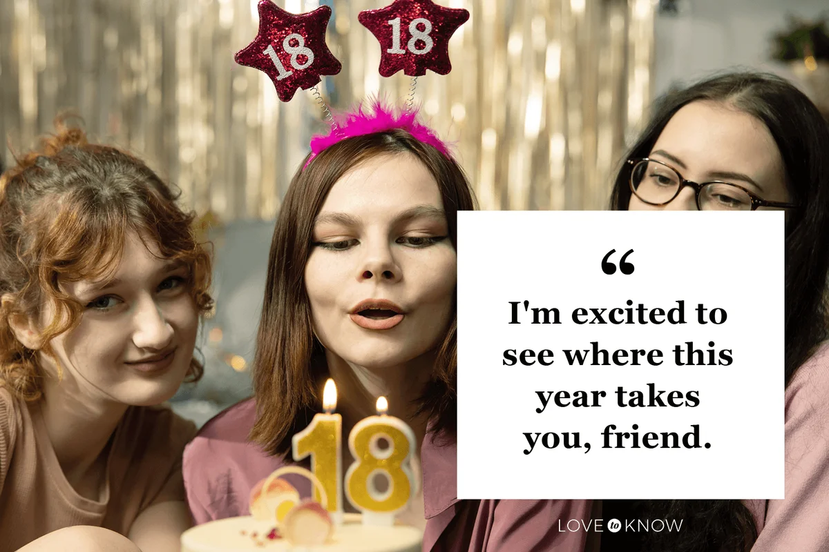 18th Birthday Wishes for Friends