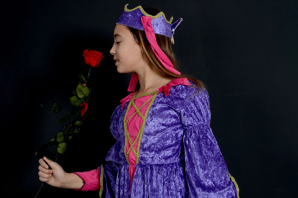 girl dark princess costume