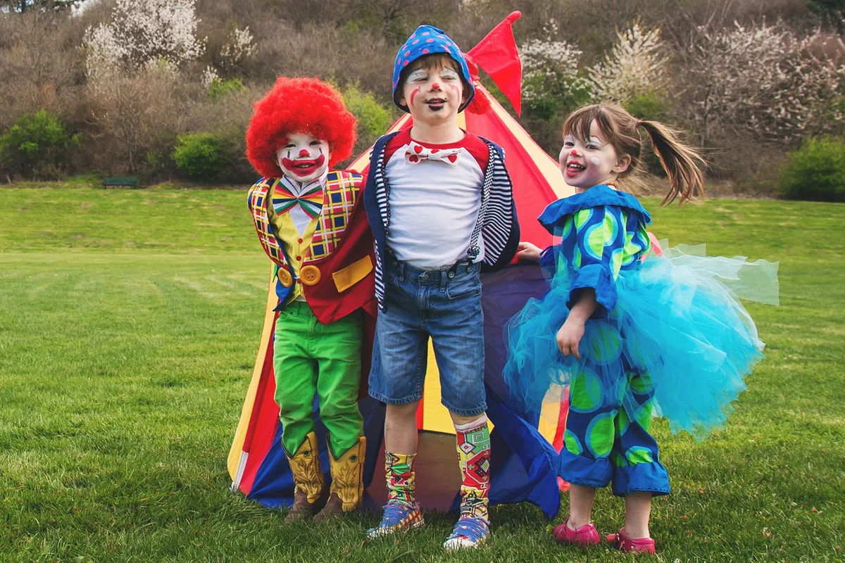 children clown costumes
