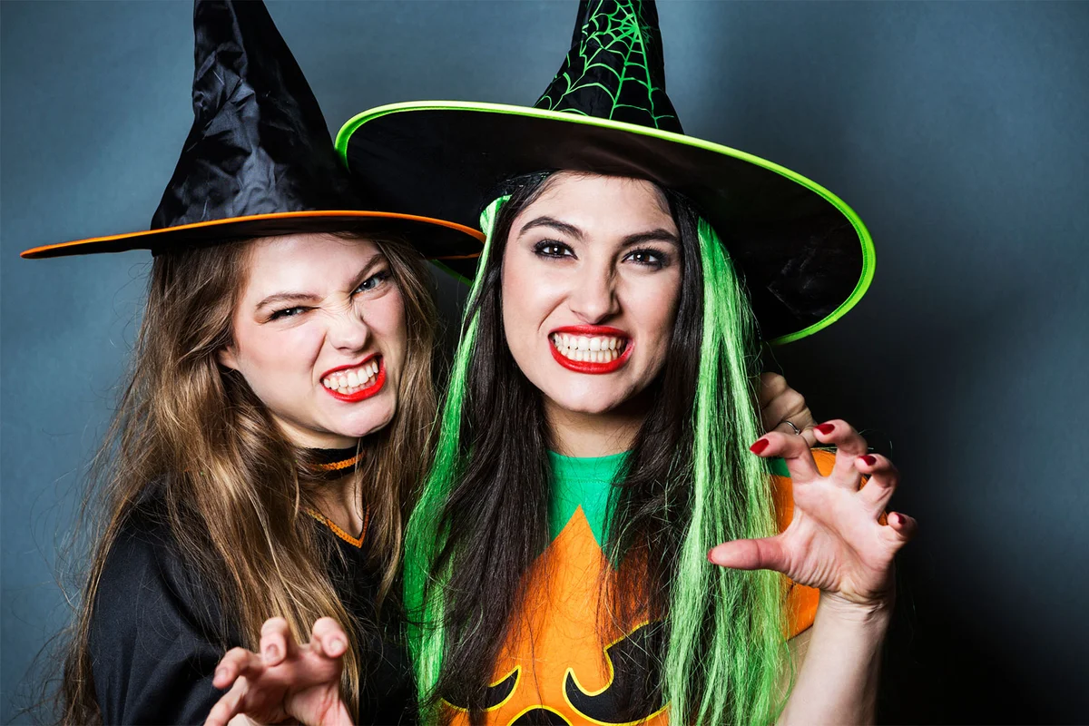 Halloween witch party