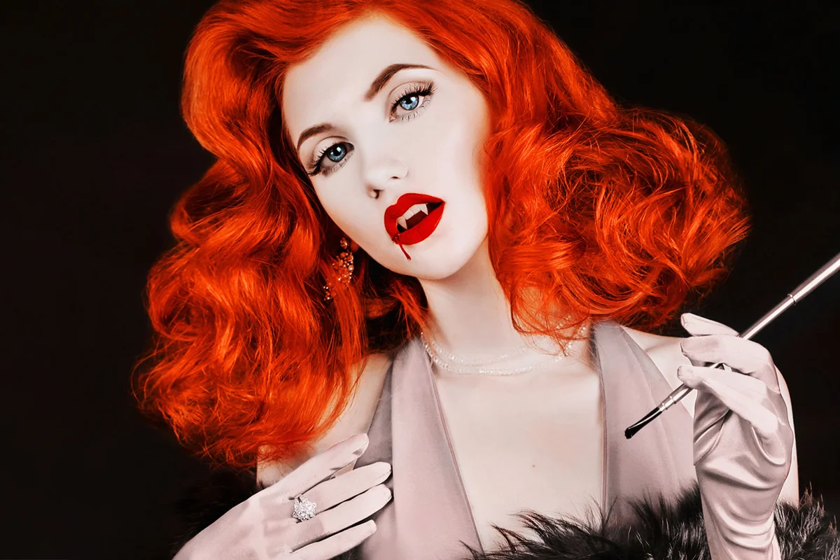 Hollywood glam vampire