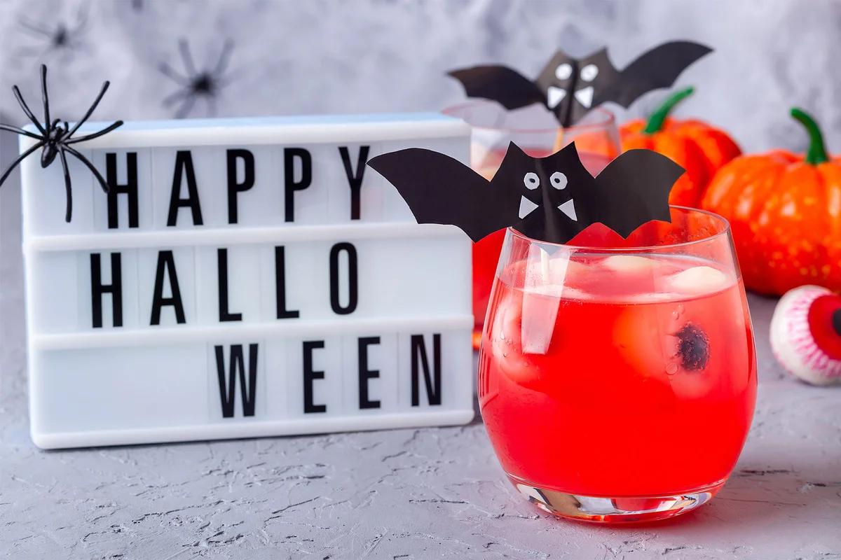 Halloween mocktails