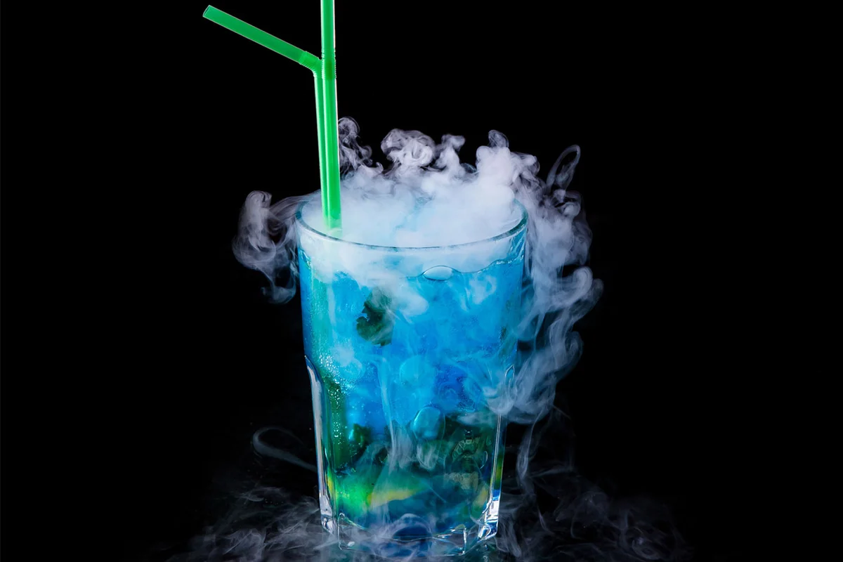 smoking cauldron mocktail
