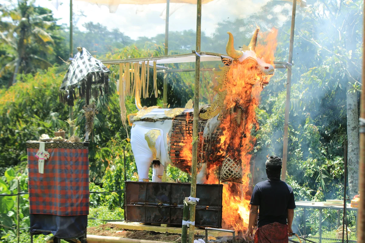 Ngaben ceremony