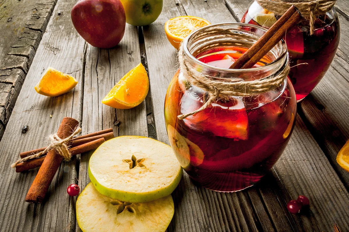 nonalcoholic cocktail Halloween Harvest Punch