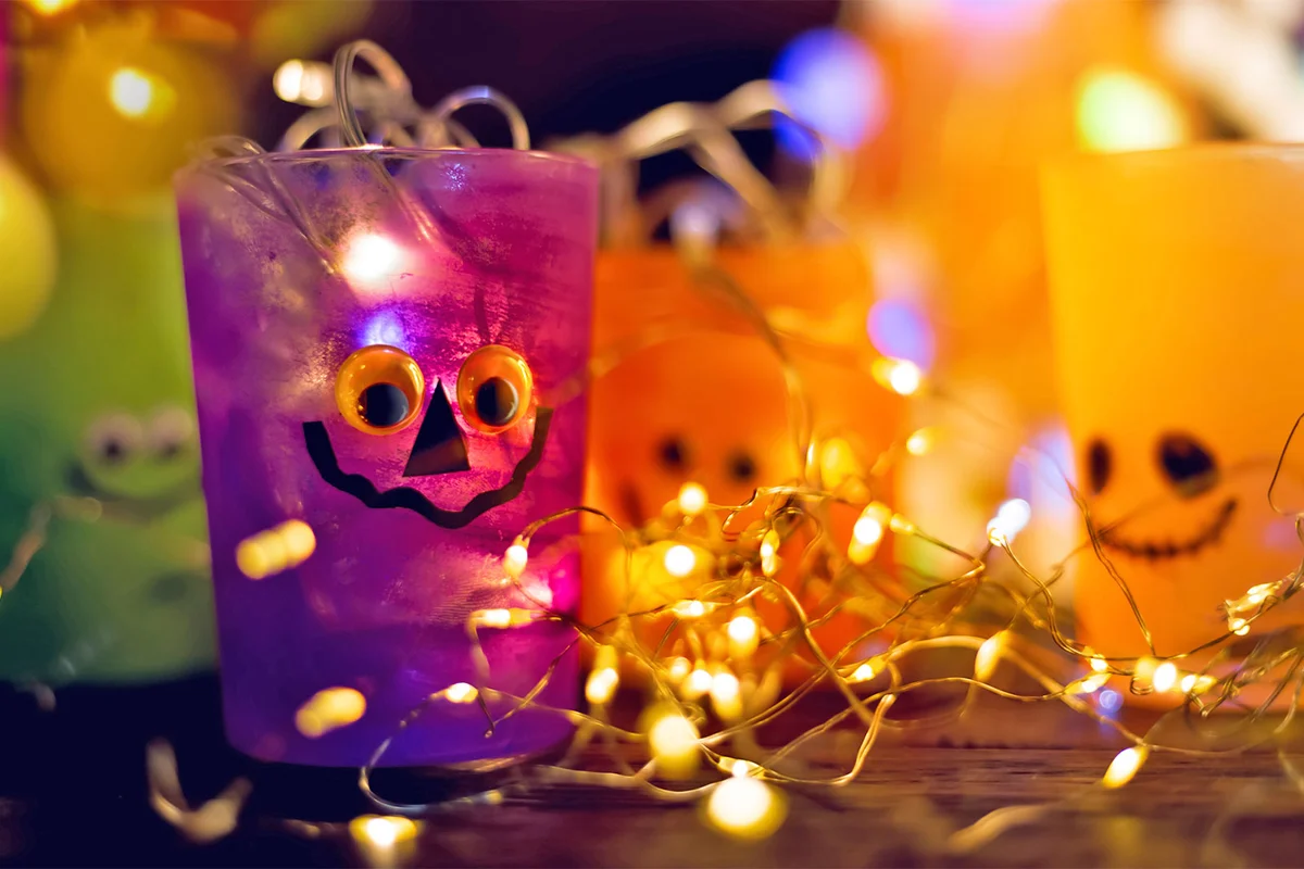 Halloween fairy lights decoration for outdoor party