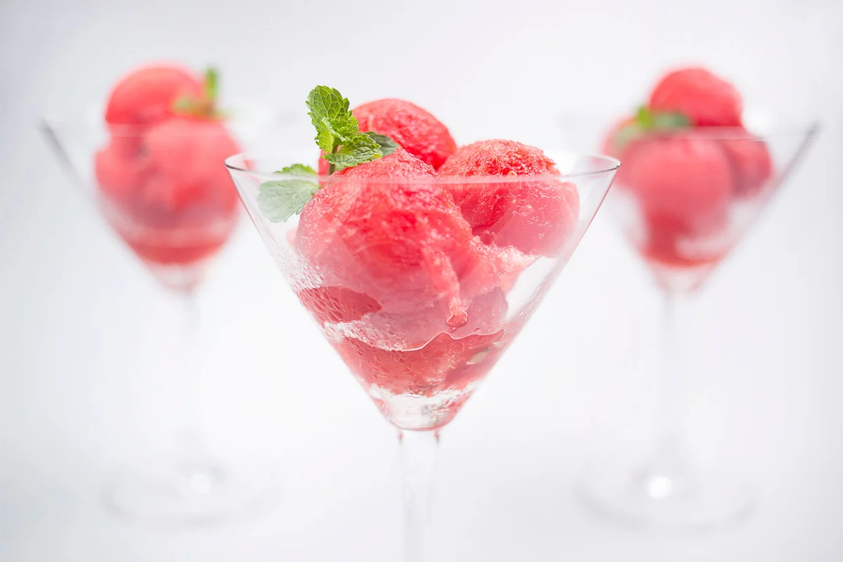 sorbet cocktails