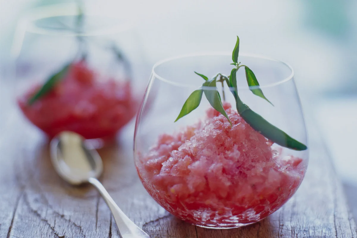 Strawberry Tequila Sorbet cocktail