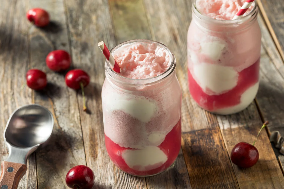 cherry booze float