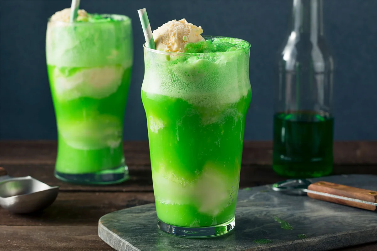 lime booze float