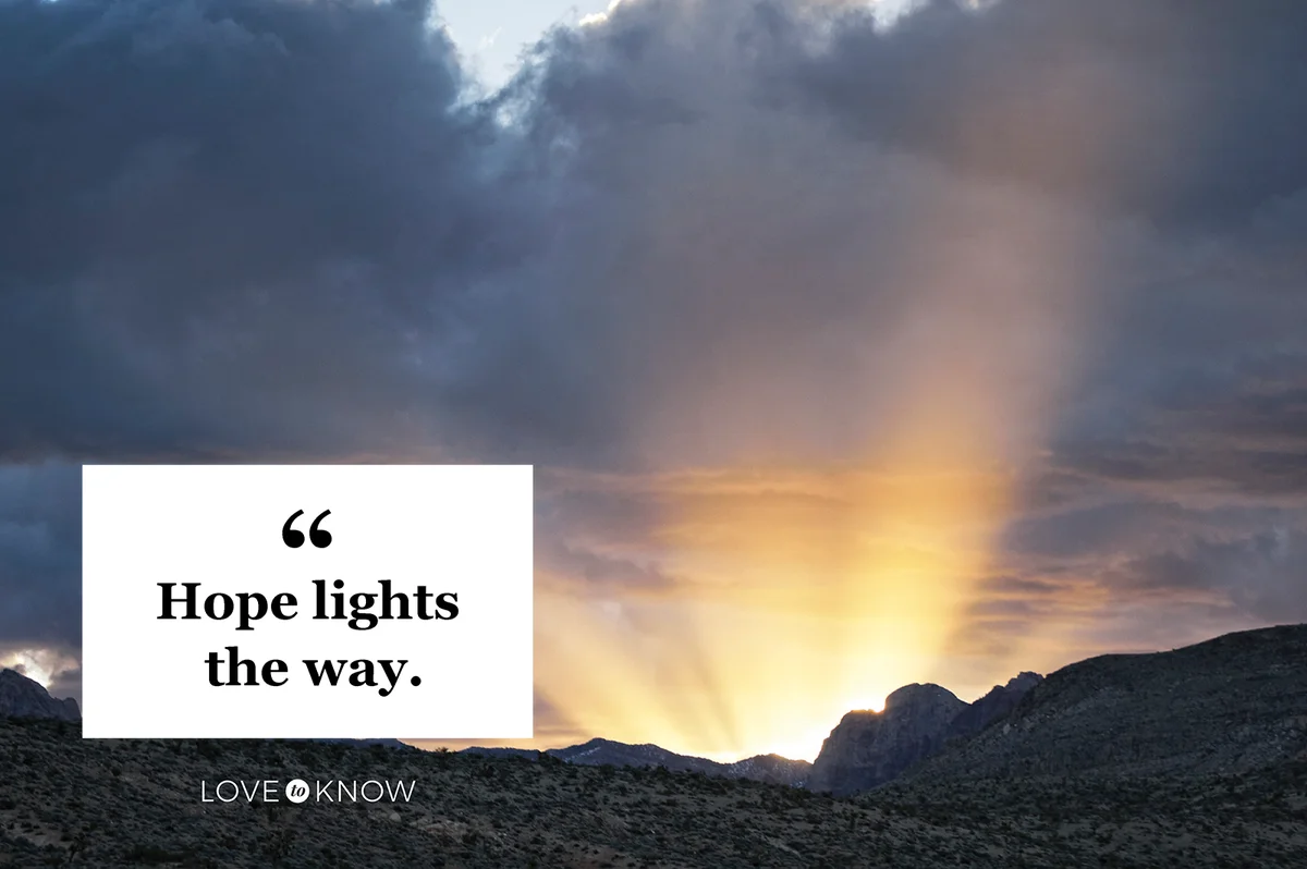 Sun rays and dramatic clouds