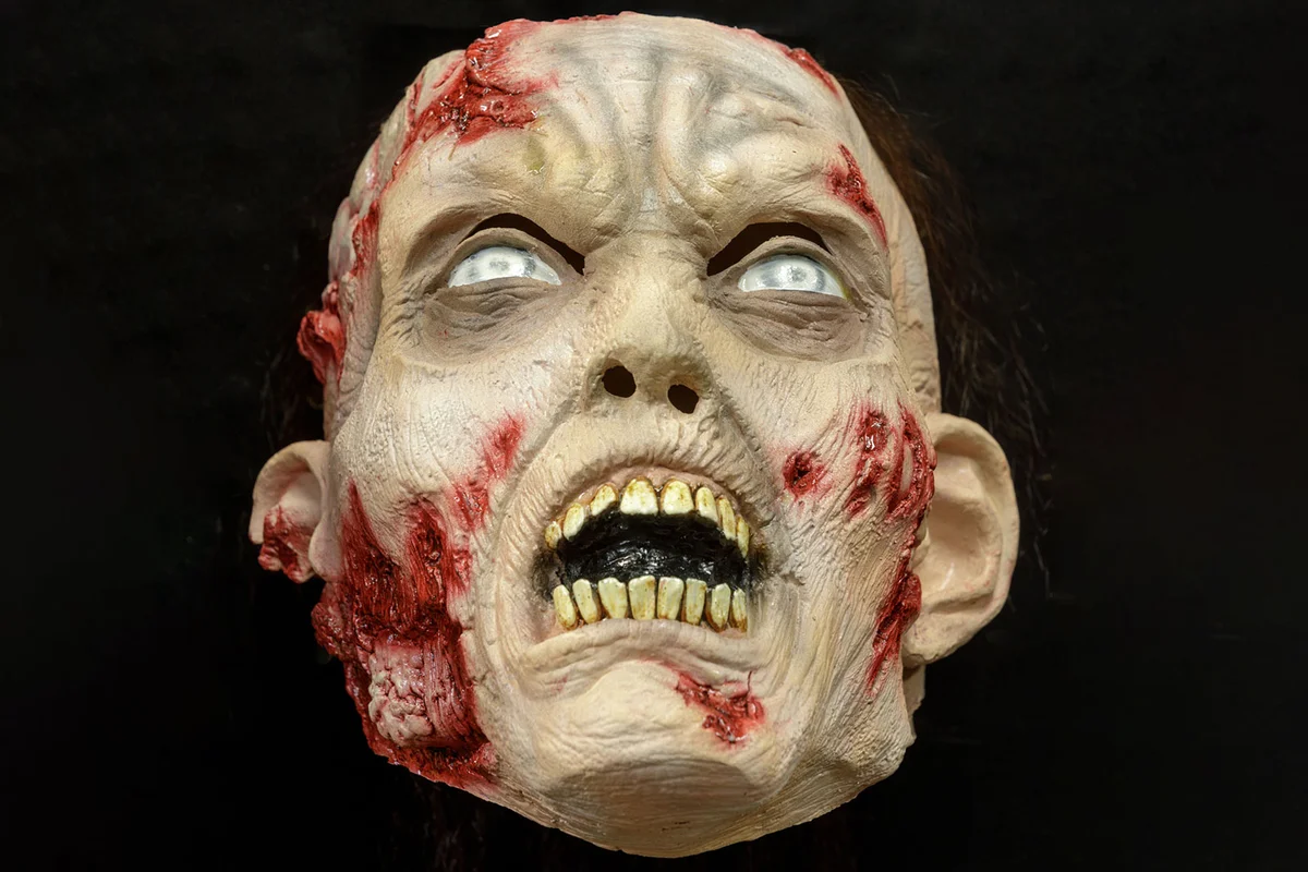 Halloween mask head