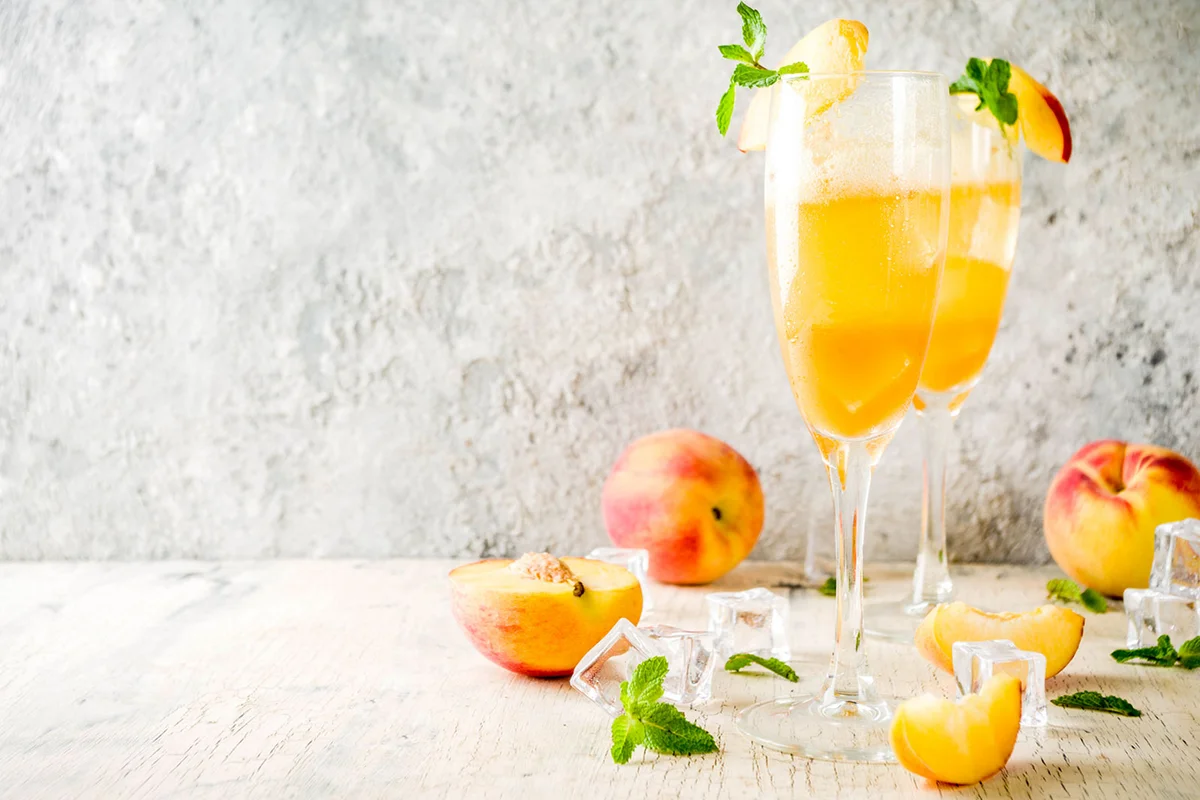 fruit puree Prosecco