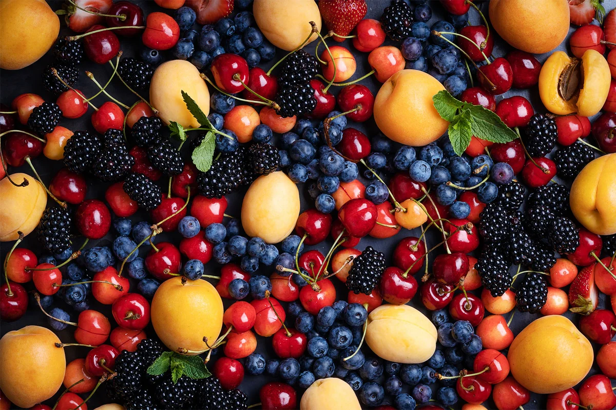 soft fruits for puree