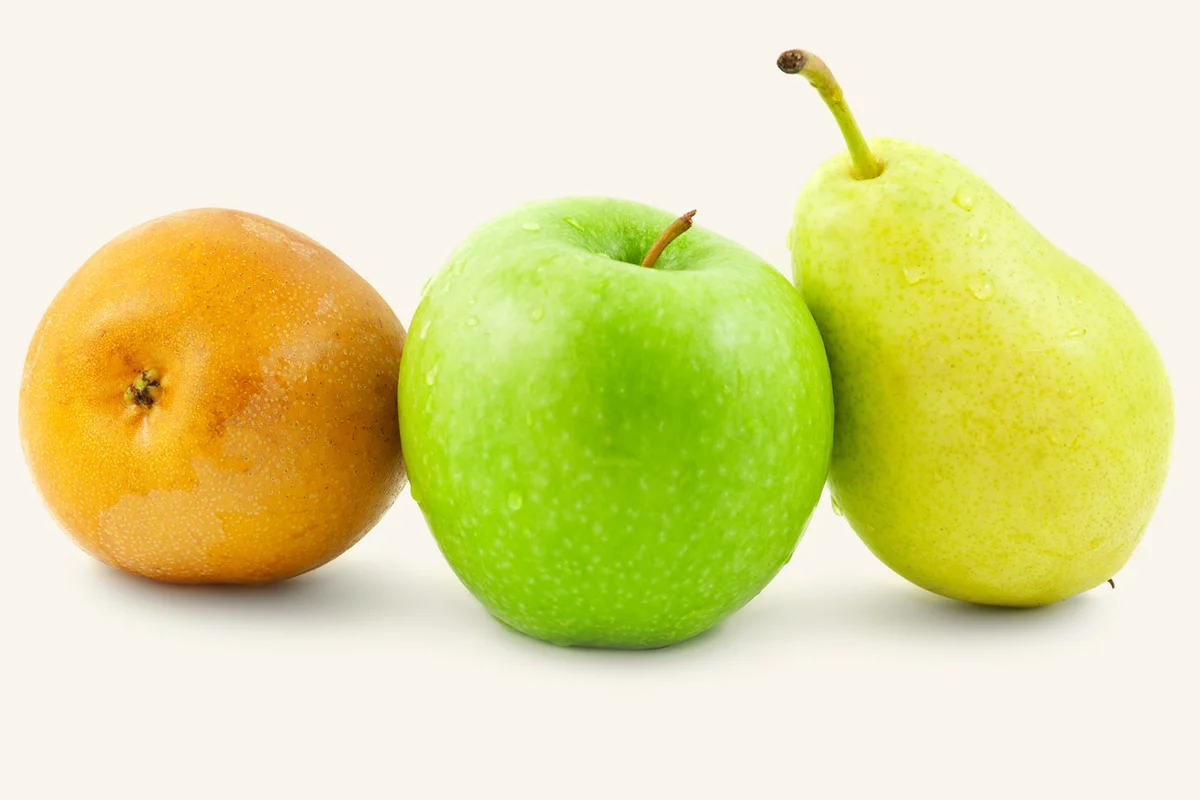 hard fruit for puree