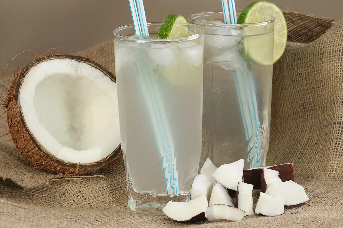 Mead Coconut Colada with lime