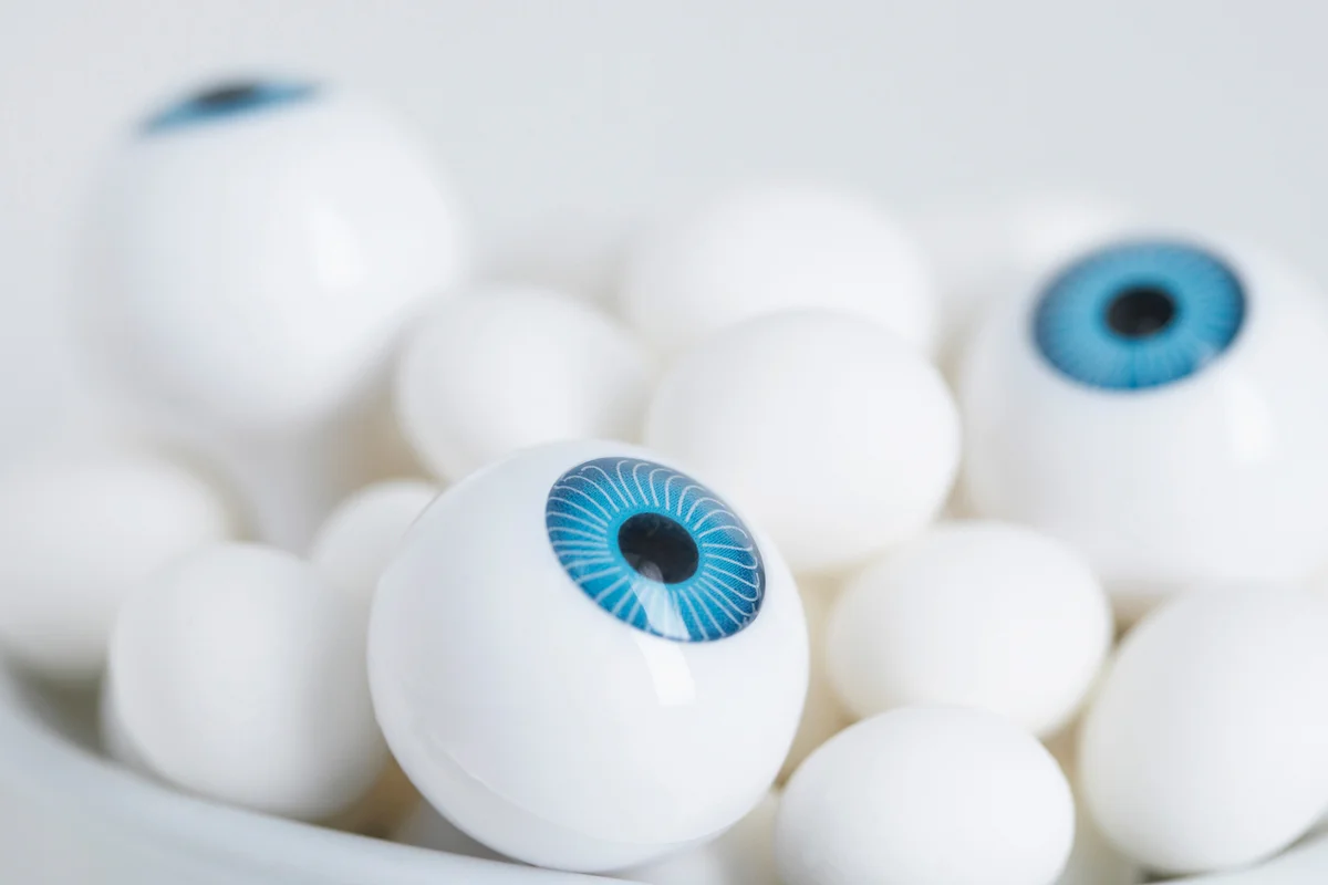 Eyeballs in candy