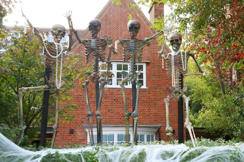 Home decorations in London for Halloween
