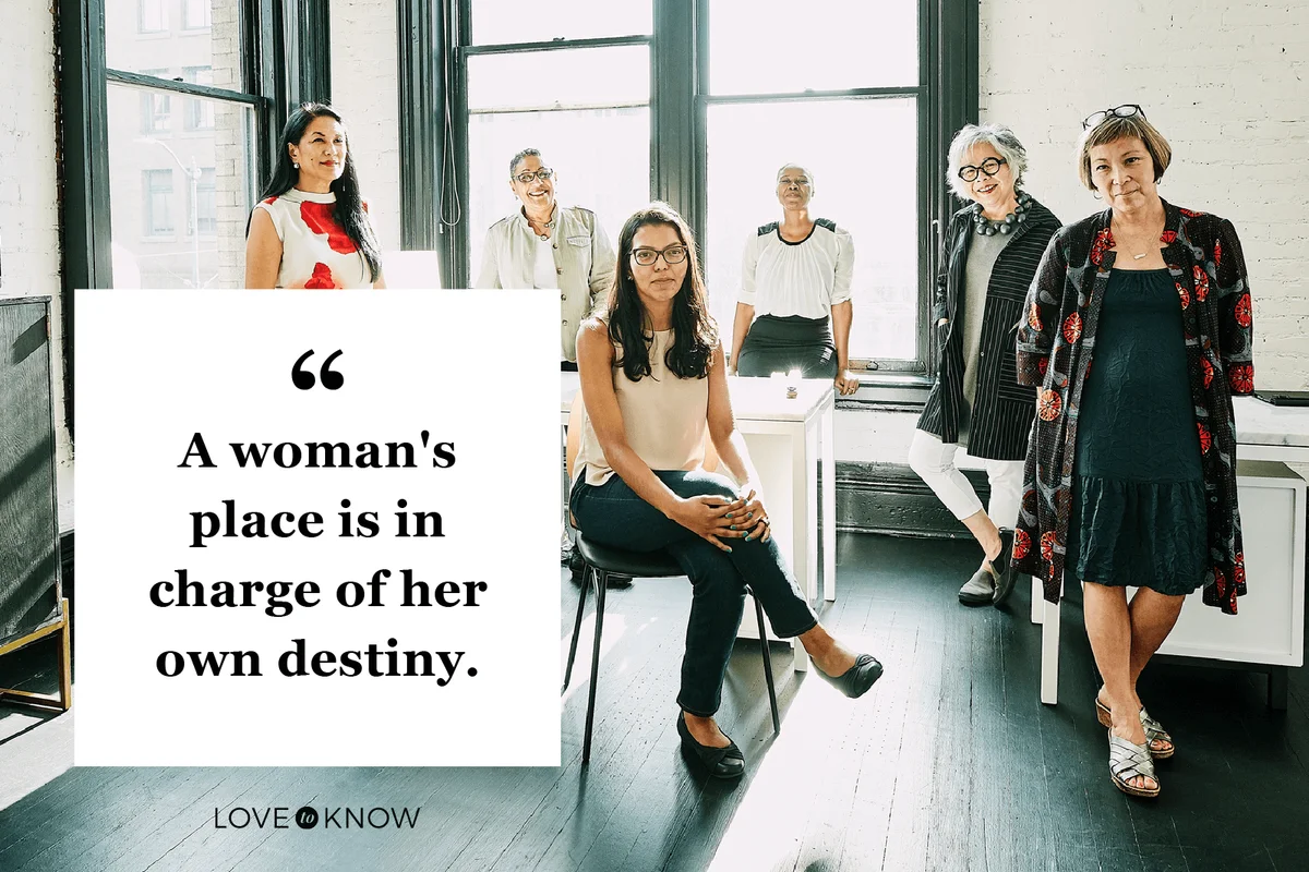 Group portrait of businesswomen in creative office