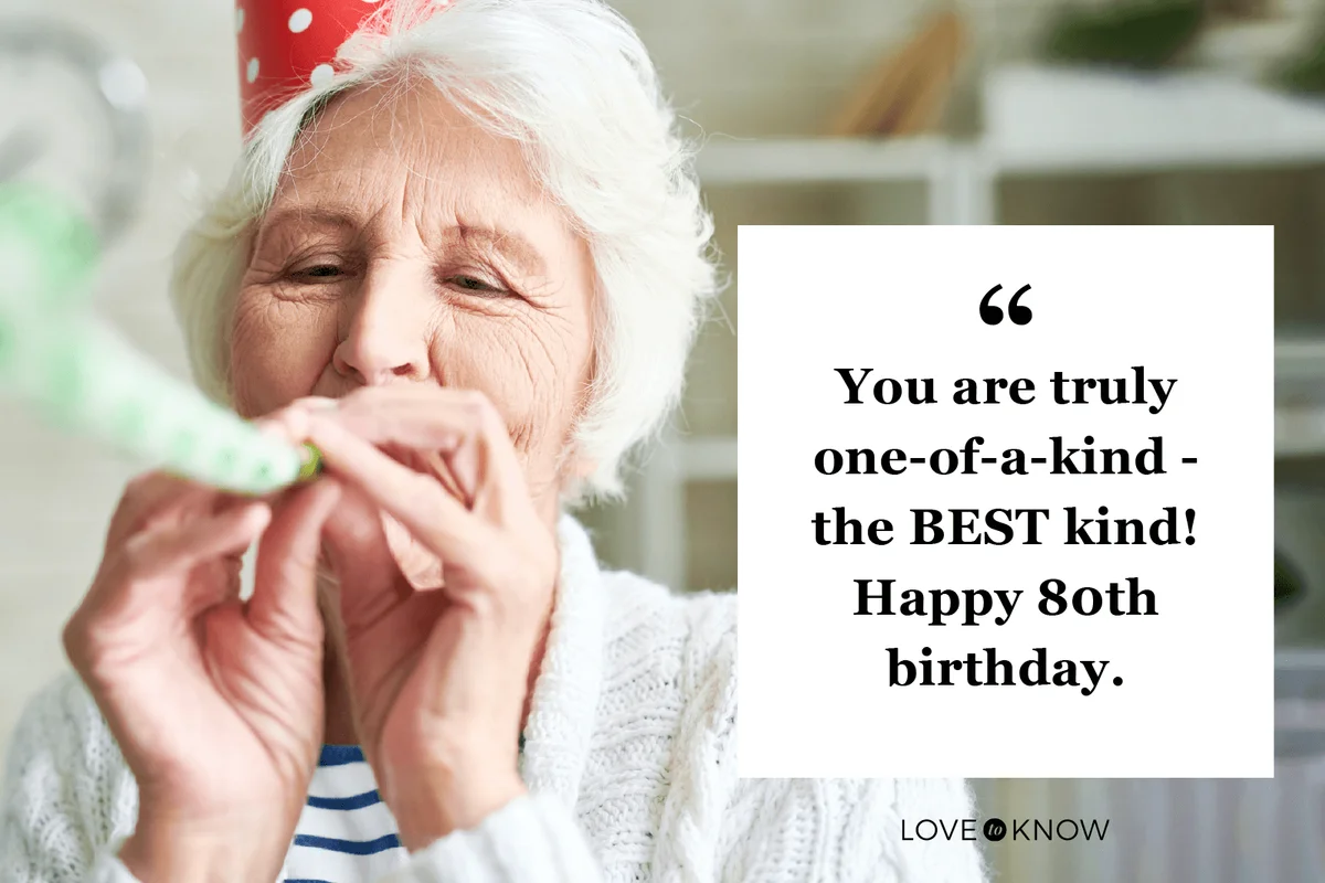 Happy Senior Lady at Party