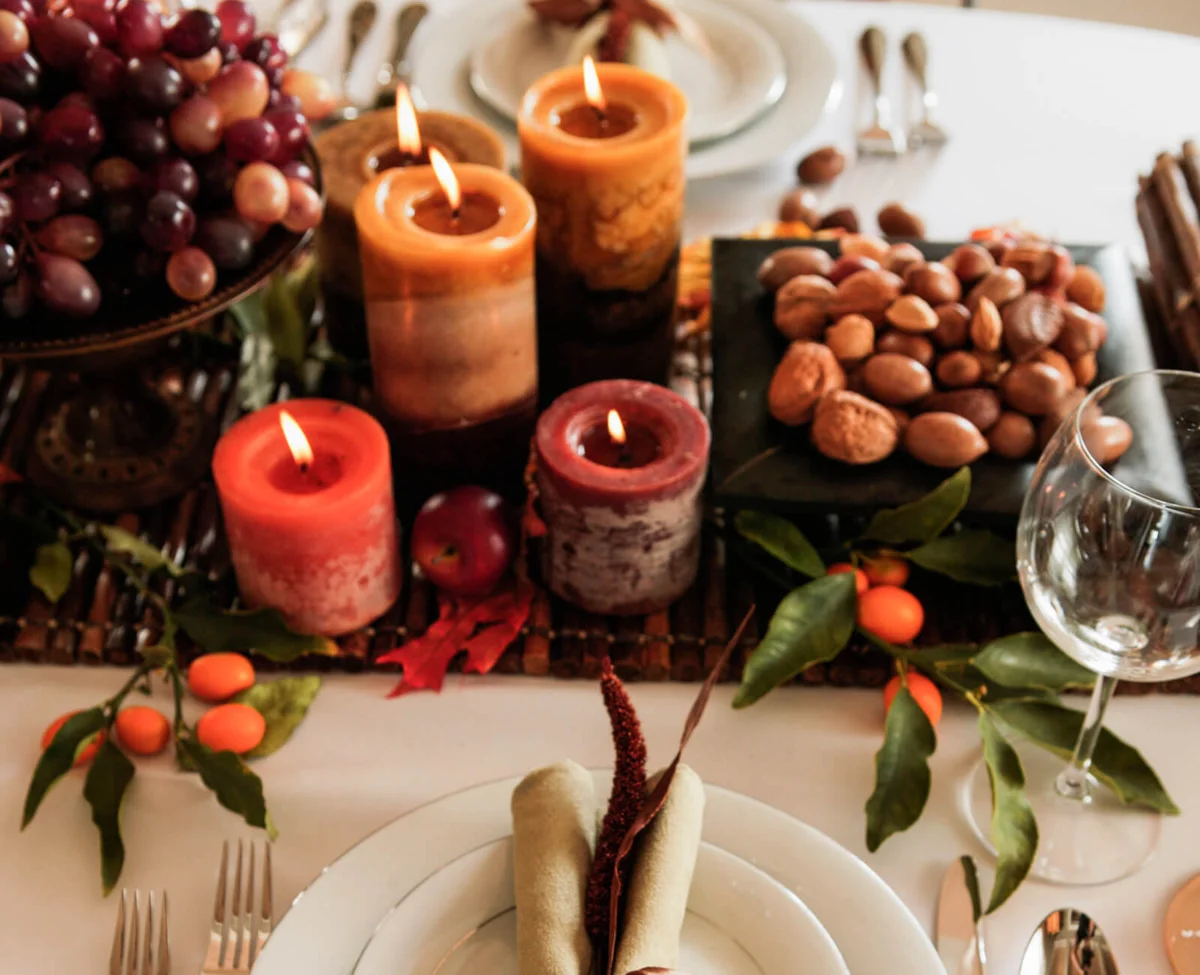 Holiday place setting